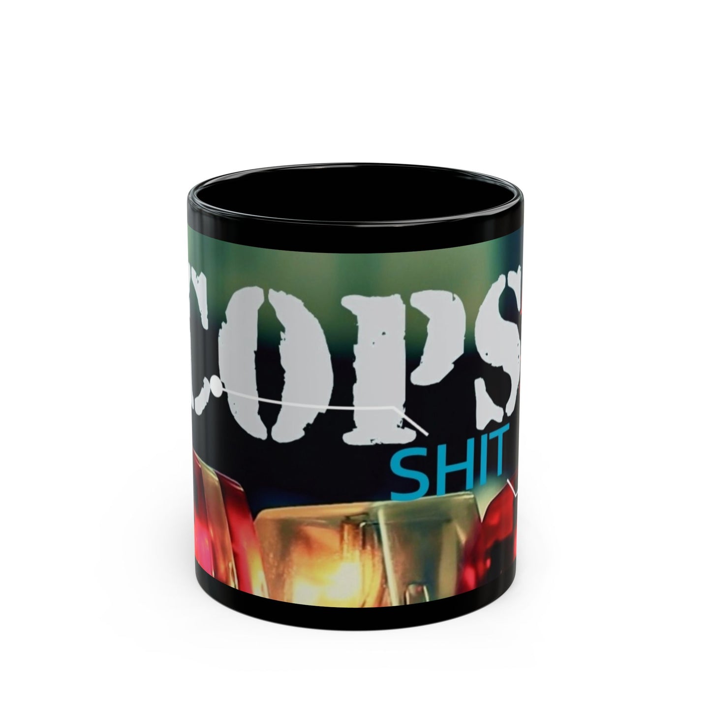 Black Coffee Mug - "Cops Ain't Shit" Police Protest Novelty Mug