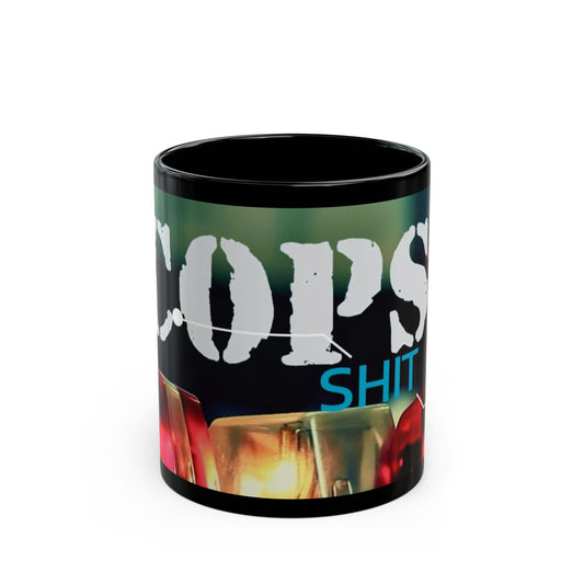 Black Coffee Mug - "Cops Ain't Shit" Police Protest Novelty Mug