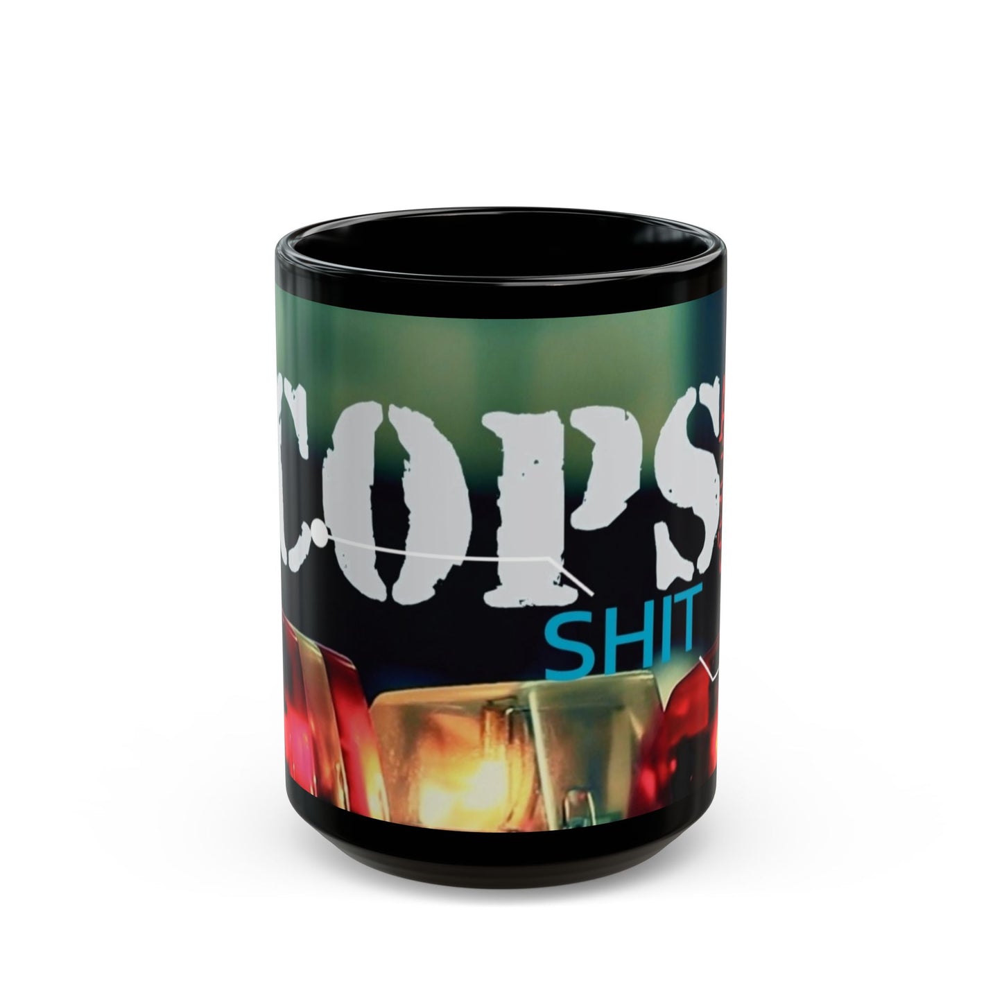 Black Coffee Mug - "Cops Ain't Shit" Police Protest Novelty Mug
