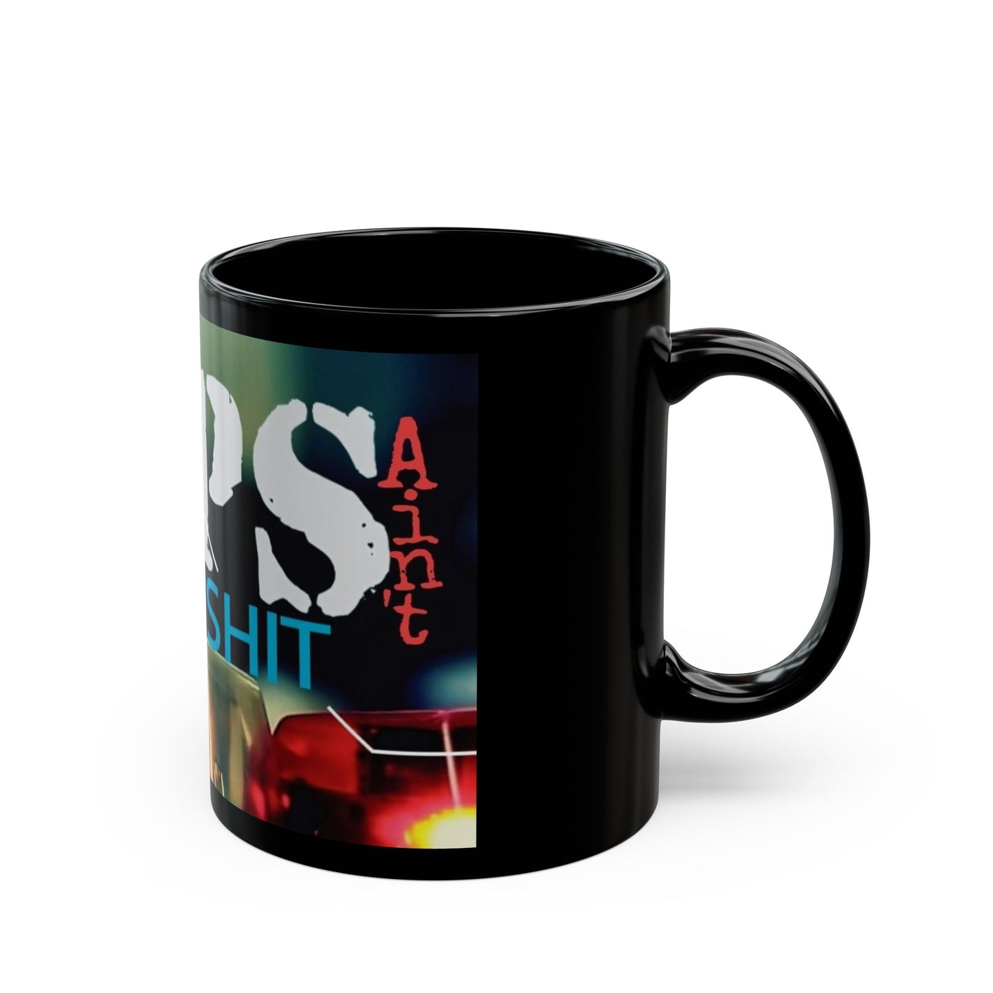 Black Coffee Mug - "Cops Ain't Shit" Police Protest Novelty Mug
